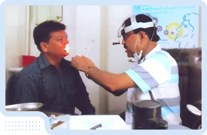 Diagnosis of sore throat